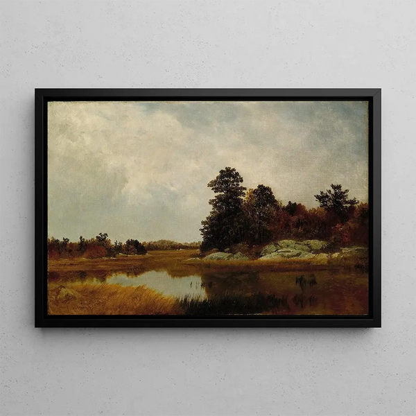 John Frederick Kensett - October in the Marshes.webp