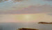 Coucher de soleil - John Frederick Kensett — vy av konstverket