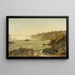 Vue des chutes du Niagara - John Frederick Kensett — inramlat konstverk på väggen