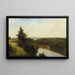 Vue sur la Genesee près de Mount Morris - John Frederick Kensett — inramlat konstverk på väggen