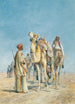 Halt i öknen - John Frederick Lewis — vy av konstverket