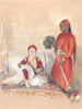 Iskander Bey och hans tjänare - John Frederick Lewis — vy av konstverket