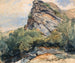 Saint-Goarshausen vid Rhen mellan Koblenz och Mainz - John Frederick Lewis — vy av konstverket