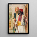 Le porteur de pipe - John Frederick Lewis — inramlat konstverk på väggen