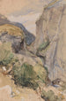La Via Mala - John Frederick Lewis — vy av konstverket