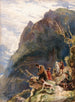 Jägare tyrolare - John Frederick Lewis — vy av konstverket