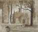 Le pavillon des portiers de Fulham Palace - John Gendall — vy av konstverket
