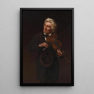 John George Brown - A Merry Air and a Sad Heart.webp