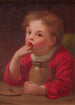 Les doigts avant les fourchettes - John George Brown — vy av konstverket