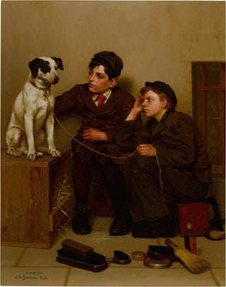 John George Brown - In the Hands of the Enemy.webp