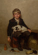 Le cireur de chaussures - John George Brown — vy av konstverket