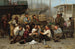 Le déjeuner des débardeurs - John George Brown — vy av konstverket