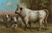 Bétail de Chillingham - John George Wood — vy av konstverket