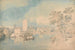 La Tamise à Isleworth - John Glover — vy av konstverket