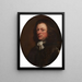Portrait de Francis Fulford - John Greenhill — inramlat konstverk på väggen