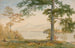 Lac George på hösten - John Henry Hill — vy av konstverket