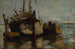 Båtar i hamnen - John Henry Twachtman — vy av konstverket