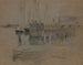 Gloucester hamn - John Henry Twachtman — vy av konstverket