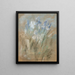 Iris - John Henry Twachtman — inramlat konstverk på väggen