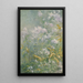 Blommor på ängen - John Henry Twachtman — inramlat konstverk på väggen