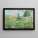Sommar - John Henry Twachtman — inramlat konstverk på väggen