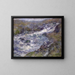 Le Torrent - John Henry Twachtman — inramlat konstverk på väggen