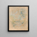 Salix - John Henry Twachtman — inramlat konstverk på väggen