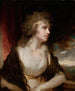 Portrait d'une dame - John Hoppner — vy av konstverket