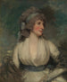 Portrait av en kvinna - John Hoppner — vy av konstverket