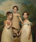 barnporträtt av Hughes-Hallett - John Hoppner — vy av konstverket