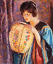 La lanterne japonaise - John Hubbard Rich — vy av konstverket