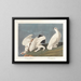 Lagopède des saules - John James Audubon — inramlat konstverk på väggen