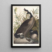 Kanadagäss - John James Audubon — inramlat konstverk på väggen
