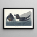 Petit Pingouin - John James Audubon — inramlat konstverk på väggen