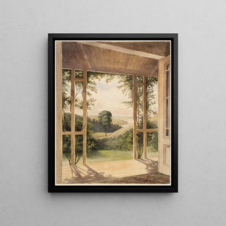 John Kinder - Auckland from the Verandah of Mr Reader Woods Cottage.webp