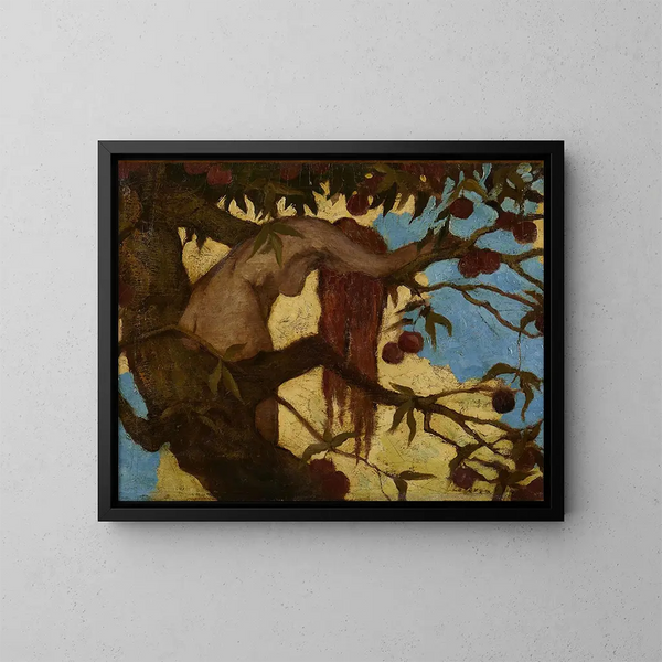 Ève - John La Farge — inramlat konstverk på väggen