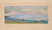 L'île de Moorea sedd genom sundet från Tahiti januari 1891 - John La Farge — vy av konstverket