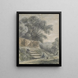 John Laporte - Landscape with sloping steps.webp