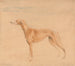 Le chien de chasse Thomasine - John Linnell — vy av konstverket