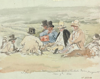 John Linnell - Mowers in the Field in Porchester Terrace Bayswater June 9 1830.webp