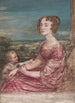 Madame William Wilberforce och barn - John Linnell — vy av konstverket