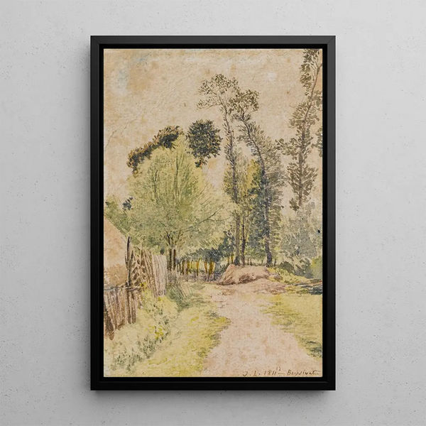 John Linnell - Study Of Trees At Bayswater London.webp