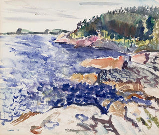 Côte du Maine - John Marin — vy av konstverket