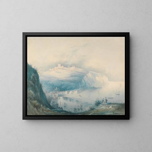 Douvres - John Martin — inramlat konstverk på väggen
