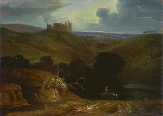 John Martin - Landscape with a Castle.webp