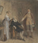 kung Lear och Cordélia - John Massey Wright — vy av konstverket