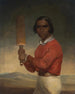 porträtt av Nannultera, en ung cricketspelare från Poonindie - John Michael Crossland — vy av konstverket