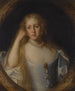 Portrait d'une dame - John Michael Wright — vy av konstverket