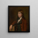 Thomas Abraham de Gurrington, Devon - John Opie — inramlat konstverk på väggen