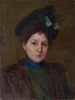 Portrait de Winifred Brady - John Ottis Adams — vy av konstverket